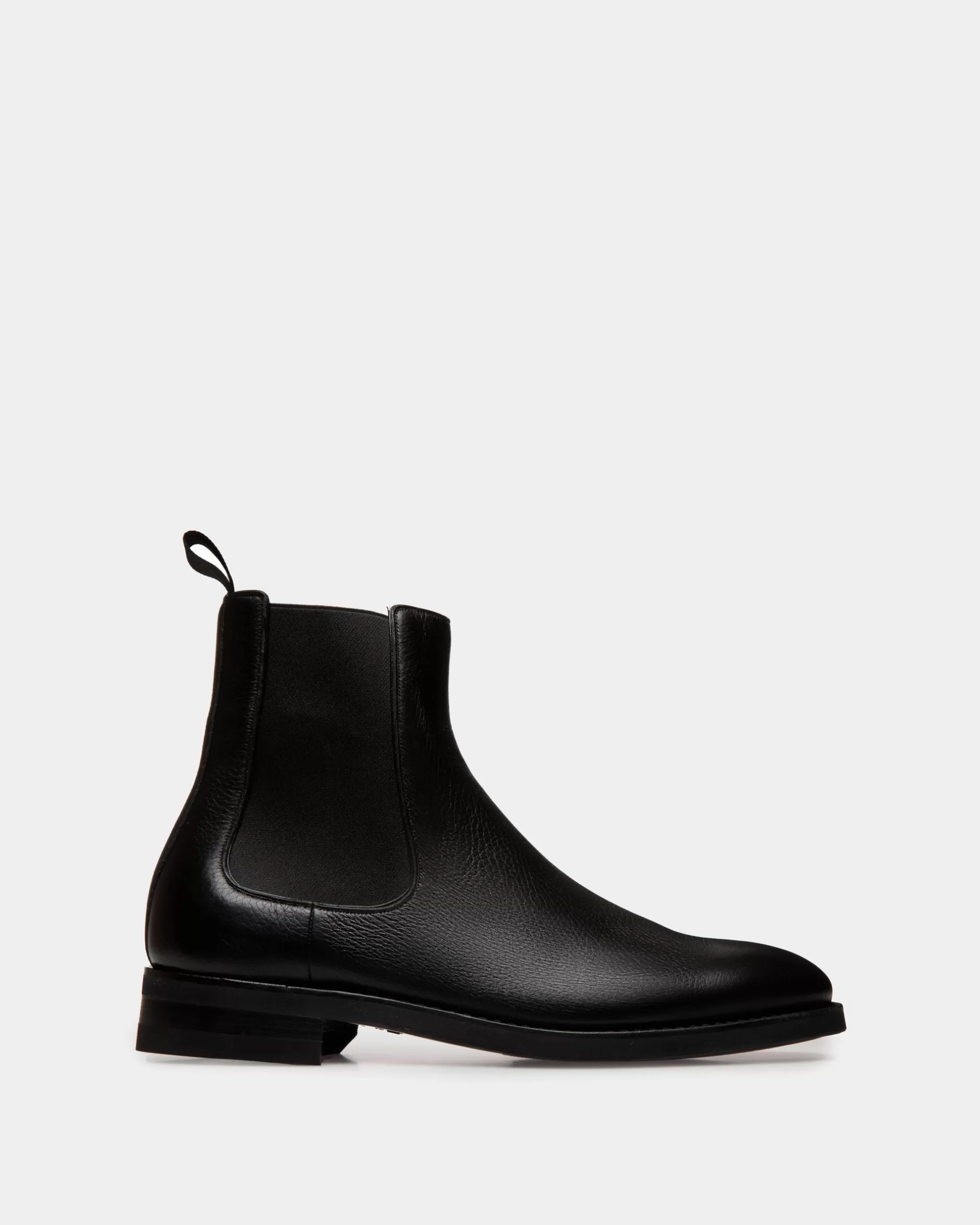 Bally Scribe Un Stiefelette Aus Hirschleder In Schwarz Online