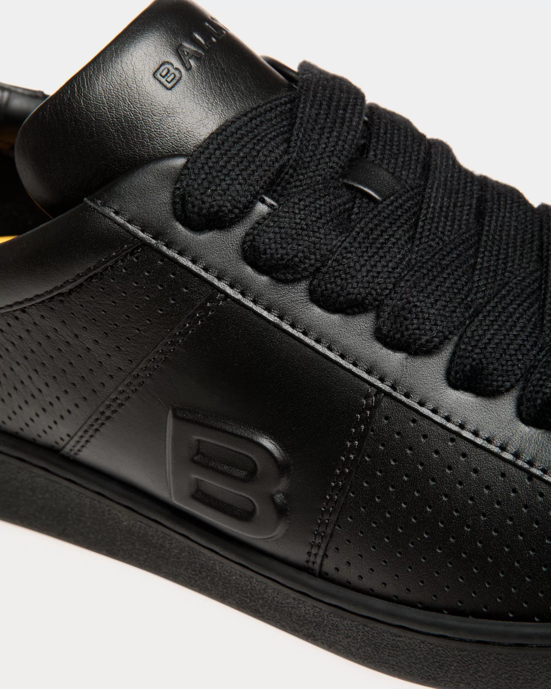 Bally Sneaker Aus Leder In Aus Der Adrien Brody Travel-Kollektion Schwarz Hot