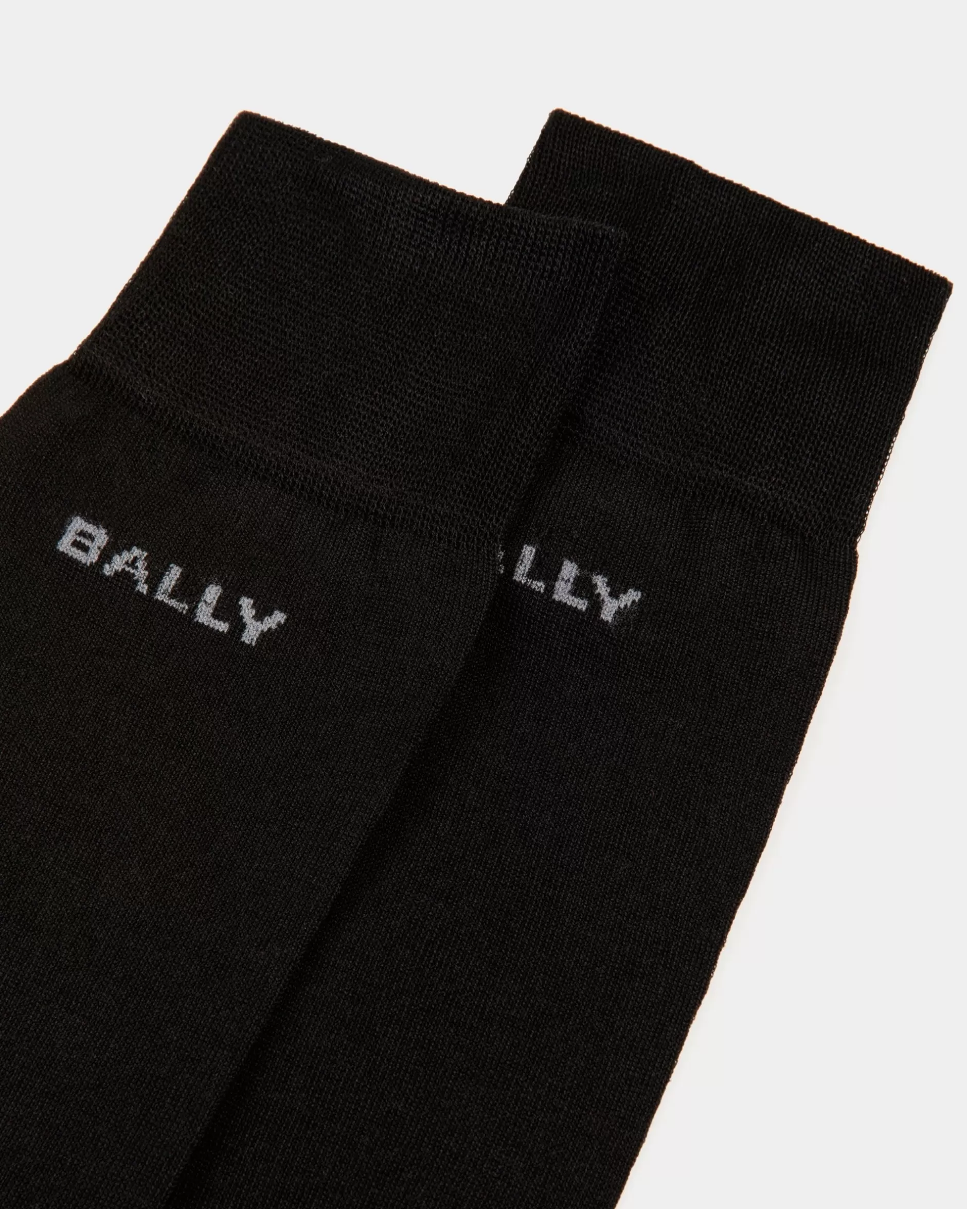 Bally Socken Aus Baumwolle In Schwarz Outlet