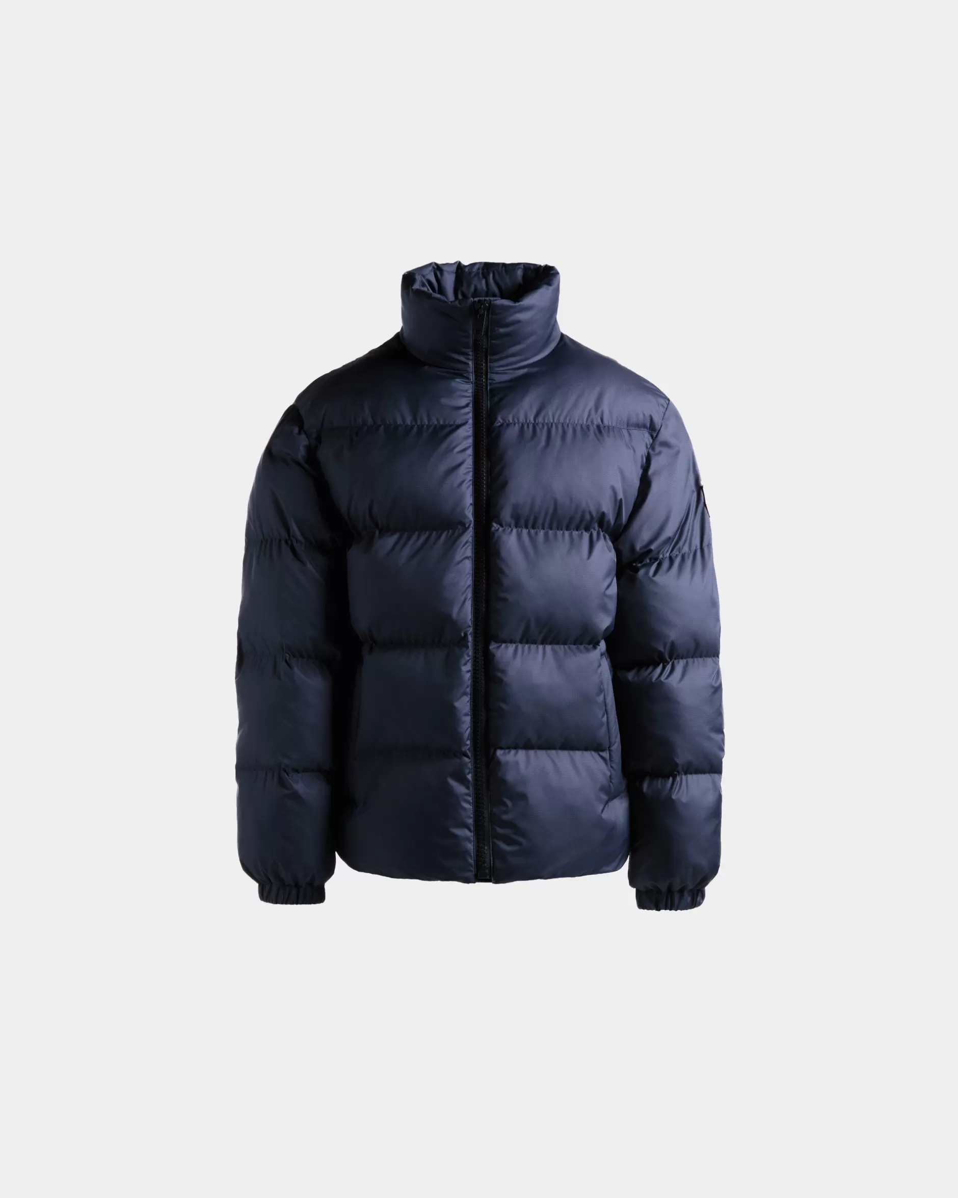 Bally Steppjacke Aus Nylon In Navy Blue Blau Outlet