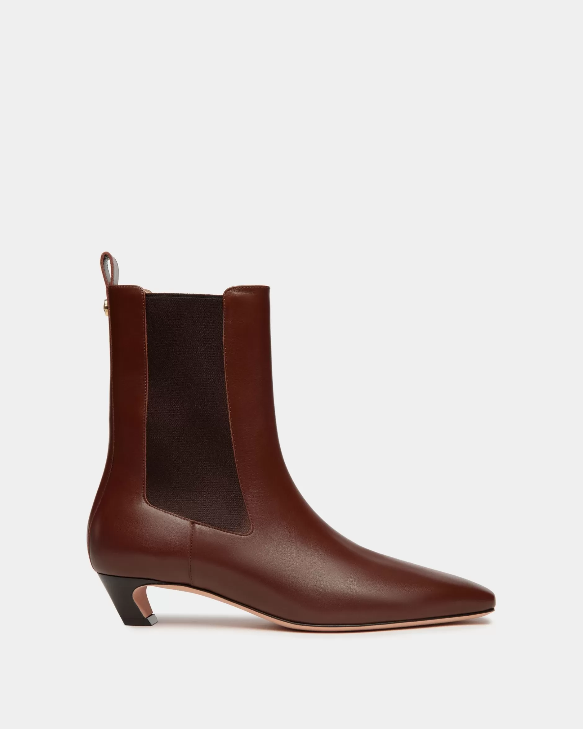 Bally Sylt Bootie Aus em Leder Braun Discount