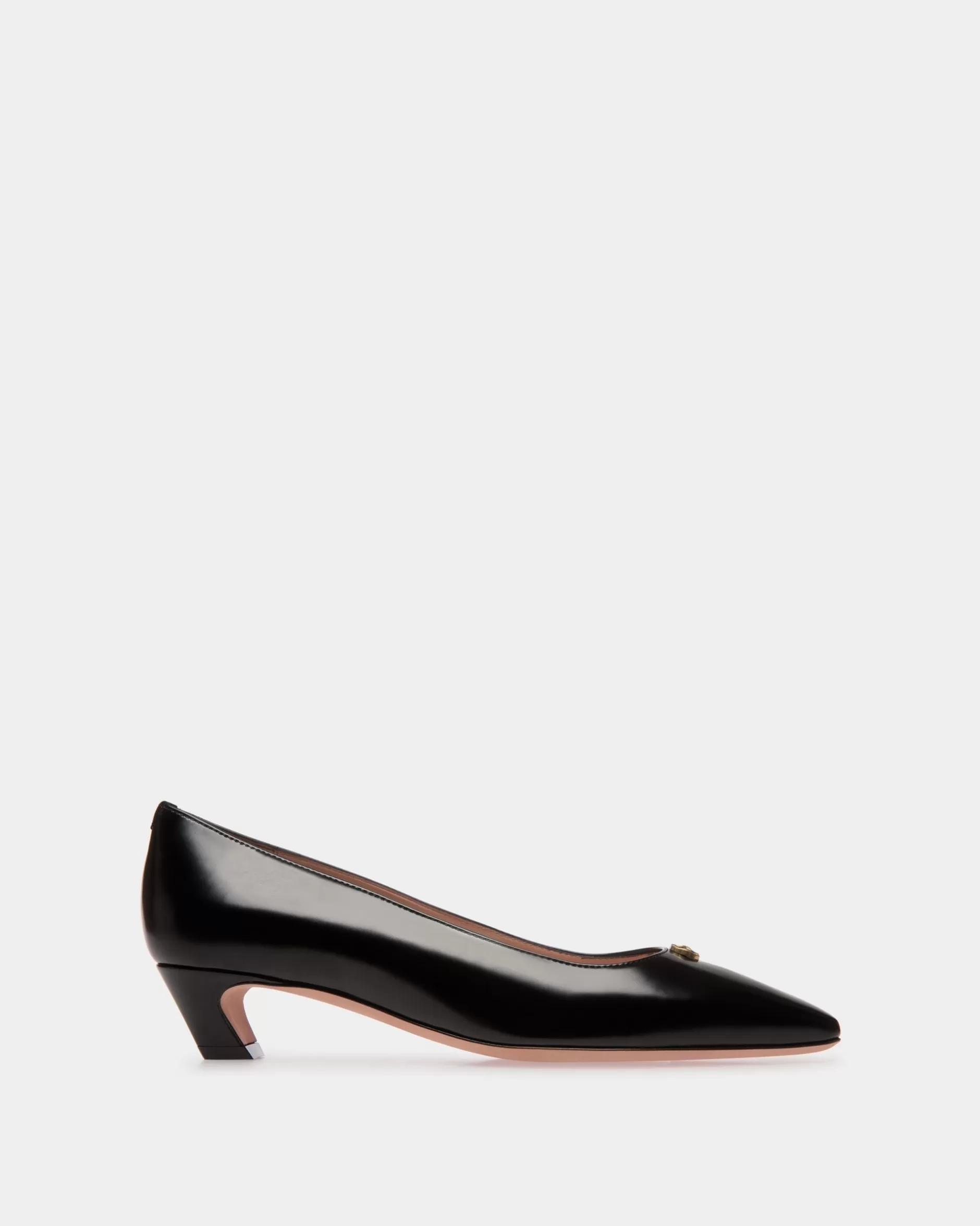 Bally Sylt Pumps Aus Leder In Schwarz Cheap