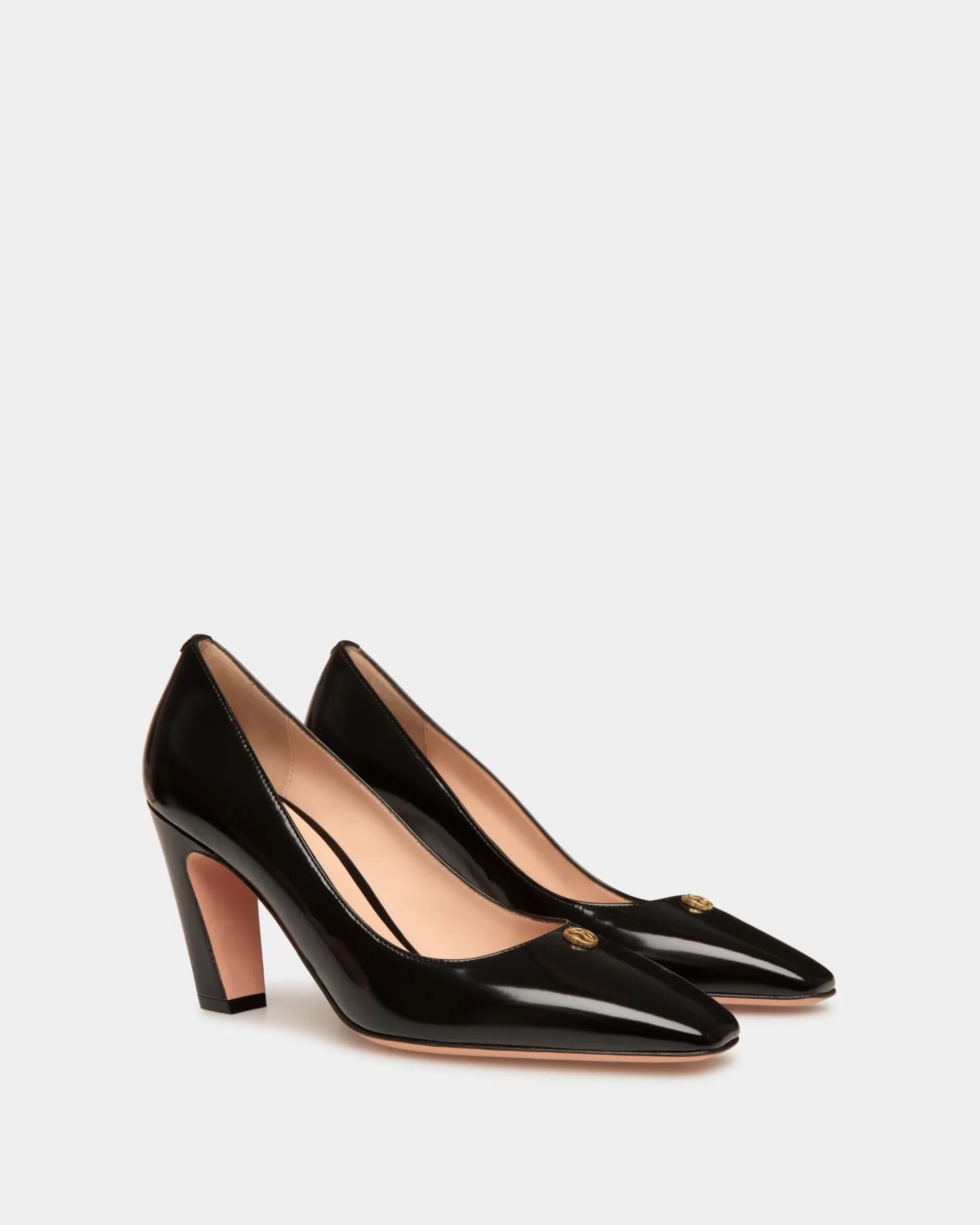 Bally Sylt Pumps Aus Leder In Schwarz Shop