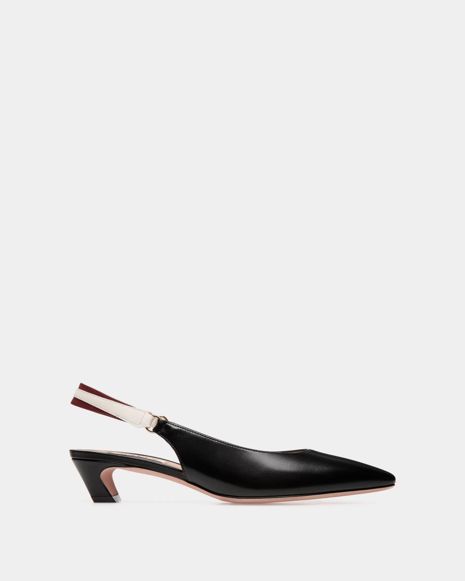 Bally Sylt Slingpumps Aus Nappaleder In Schwarz Online