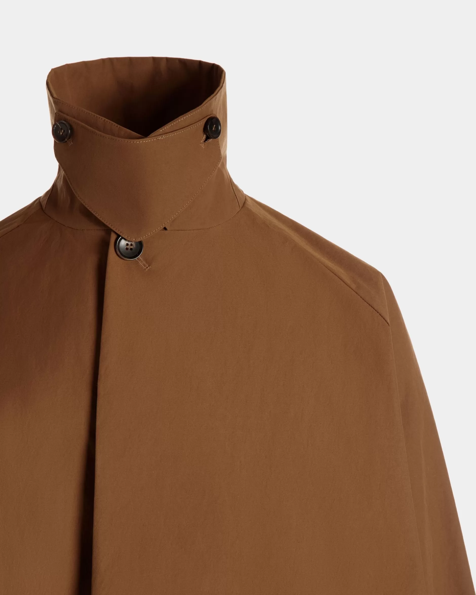 Bally Trenchcoat Aus em Nylon Braun Store