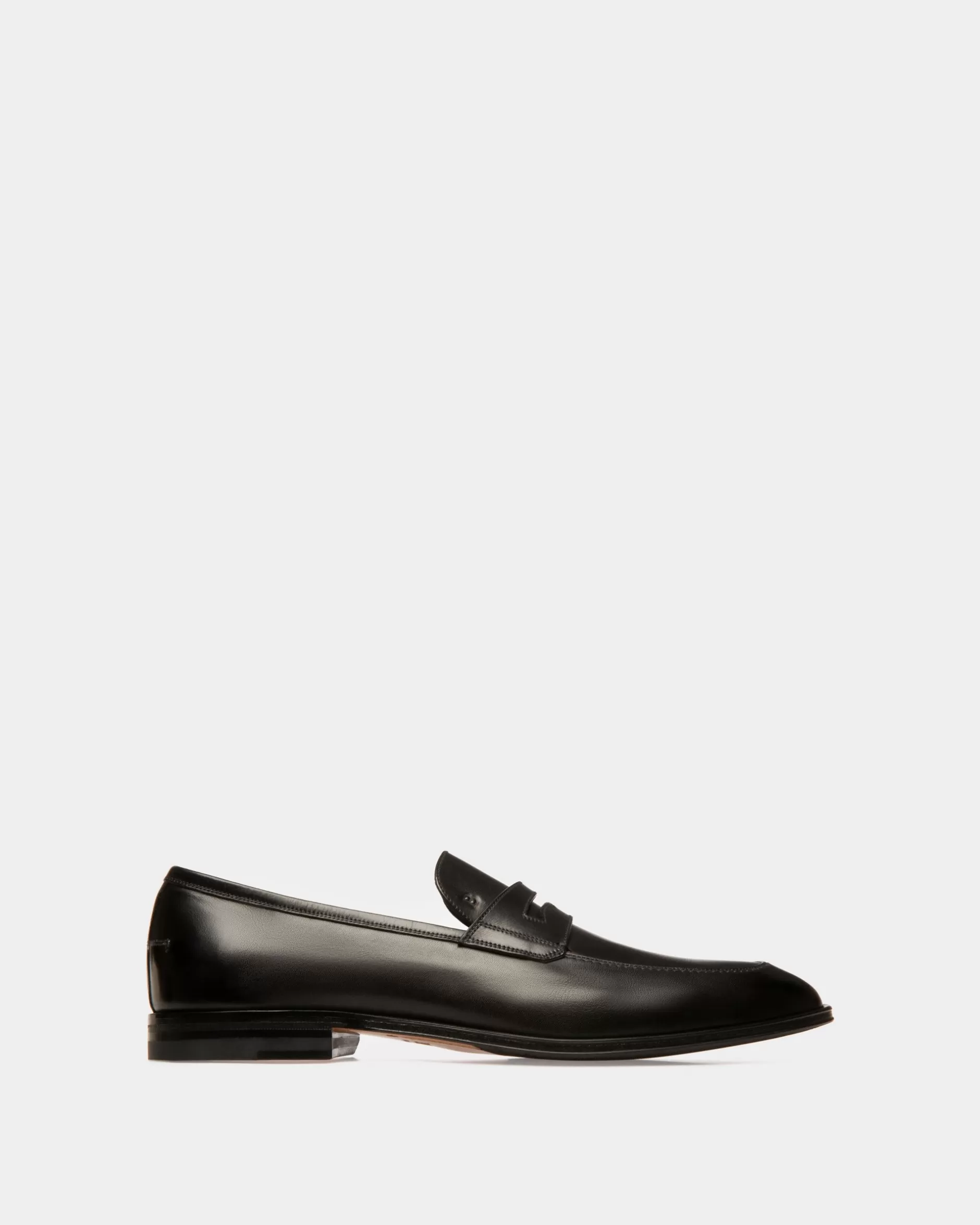 Bally Webb Leder-Loafer In Schwarz Best