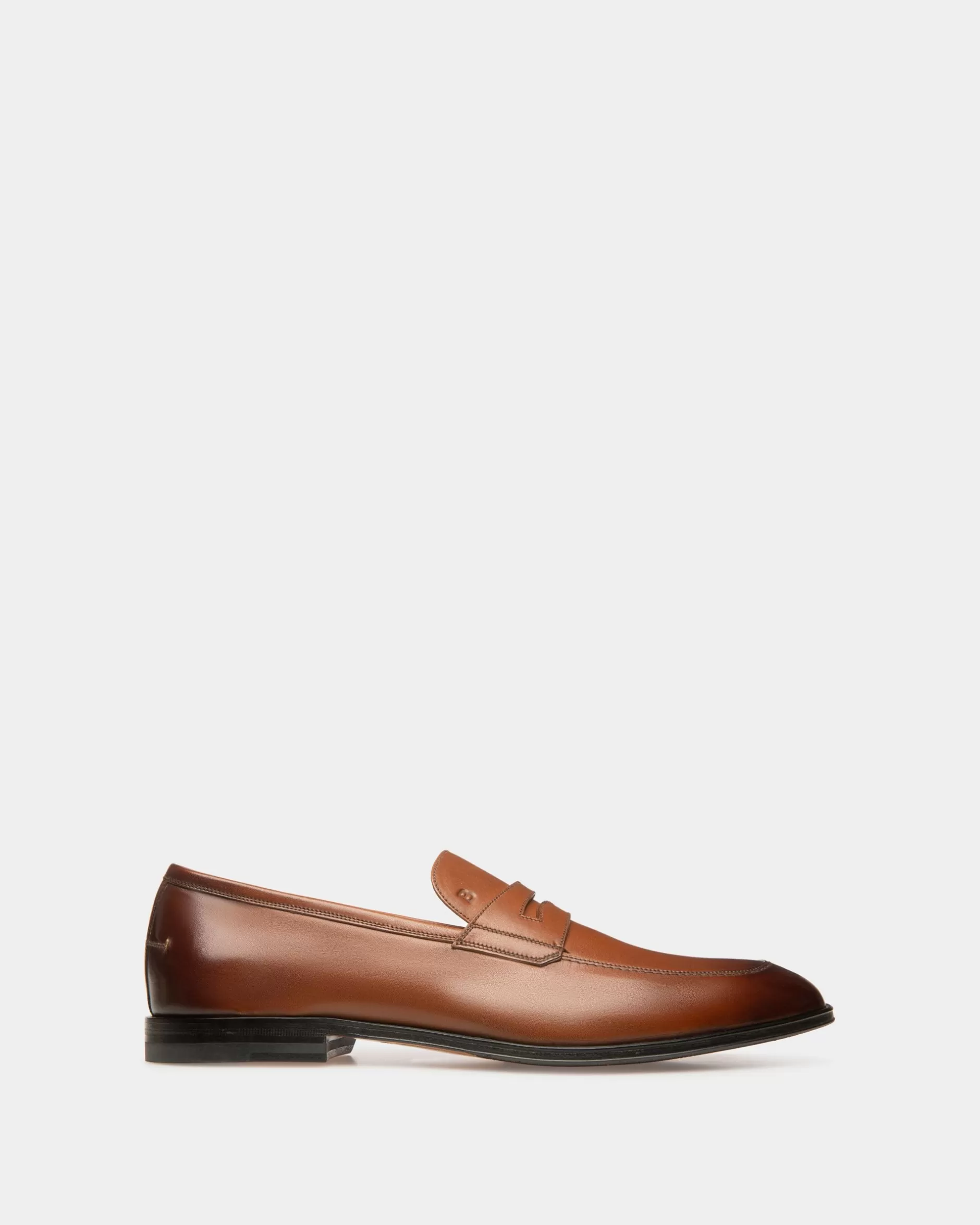 Bally Webb Loafer Aus em Leder Braun Cheap