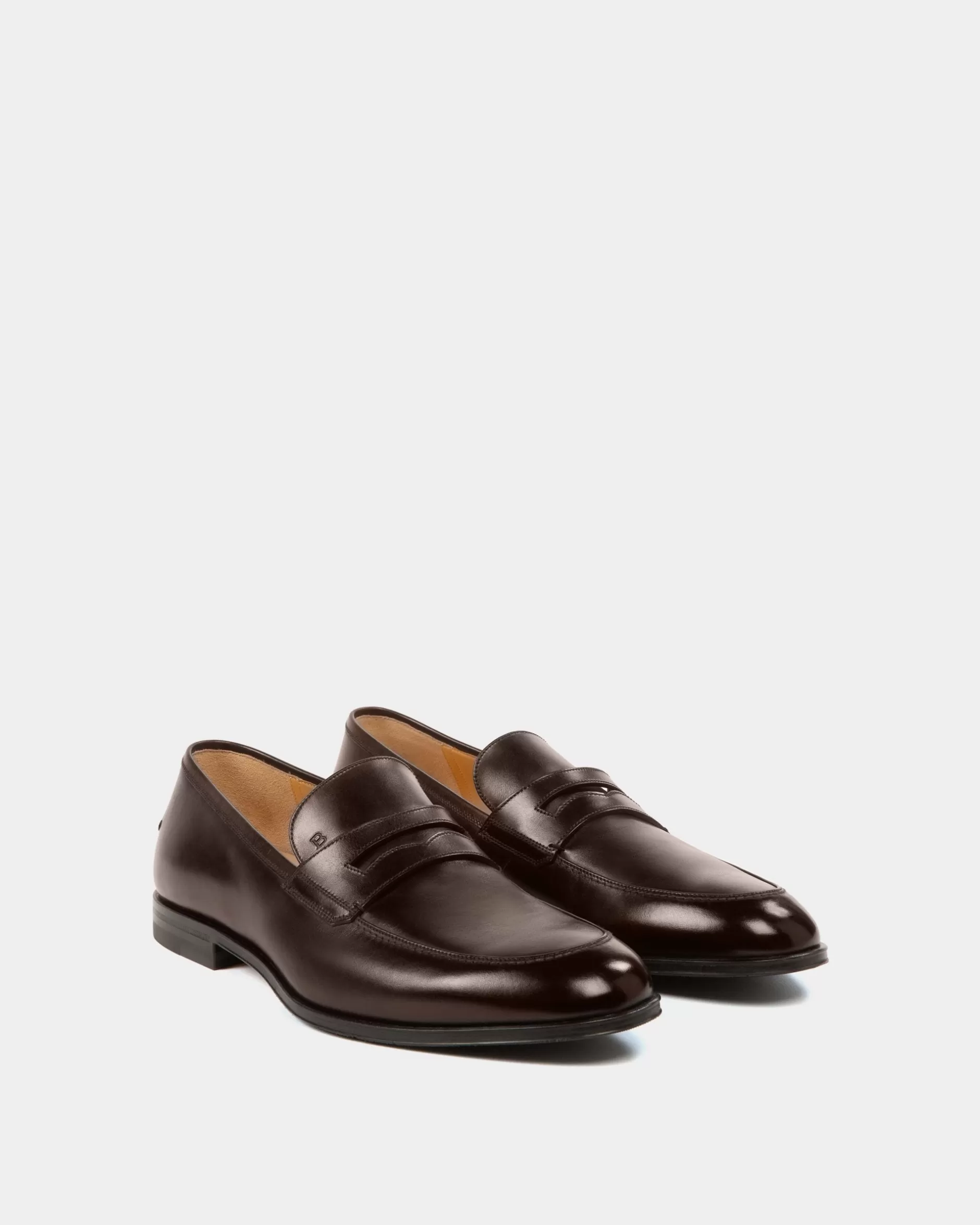 Bally Webb Loafer Aus em Leder Braun Store