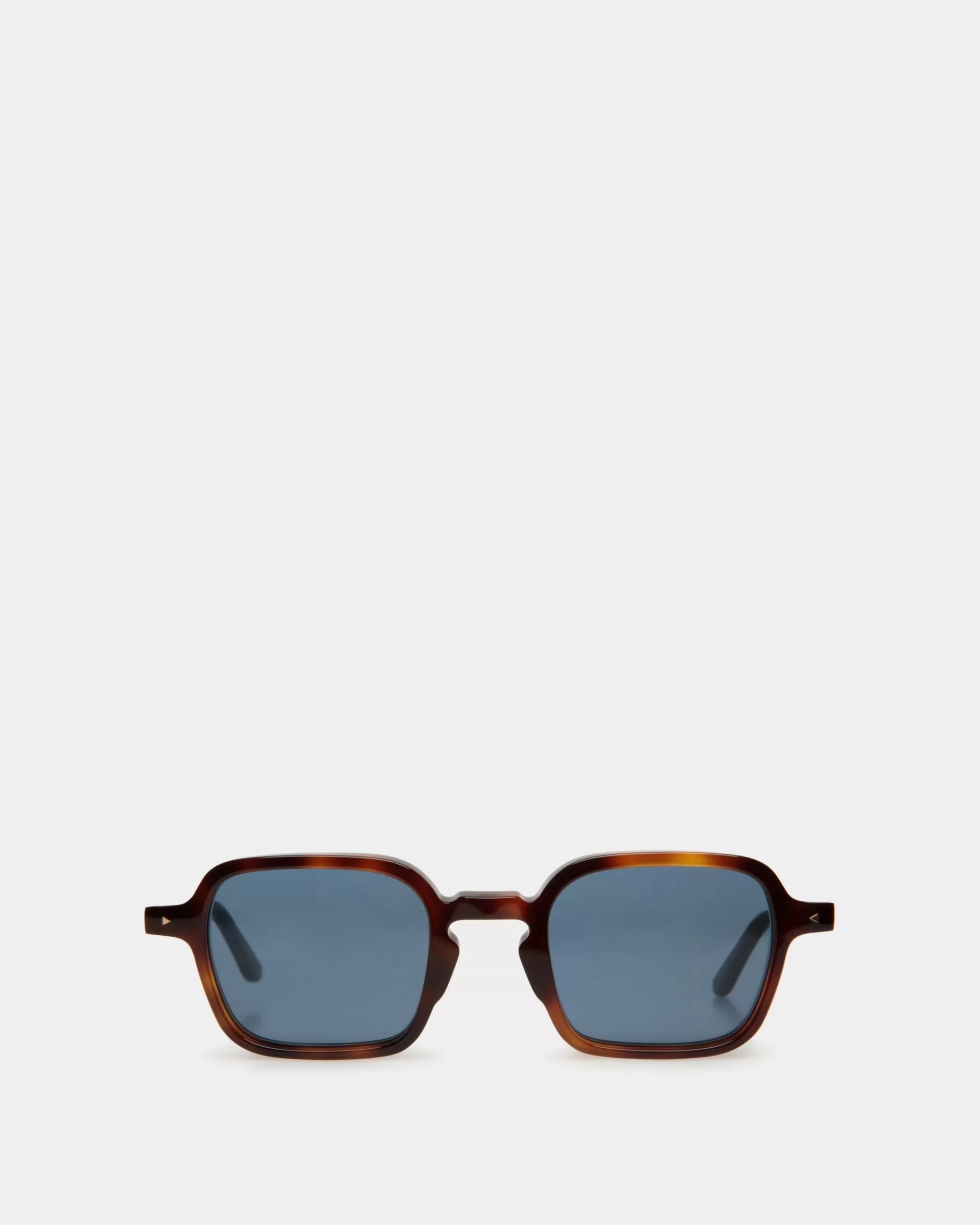 Bally Werner Sonnenbrille Aus Acetat In Havana Braun Best Sale