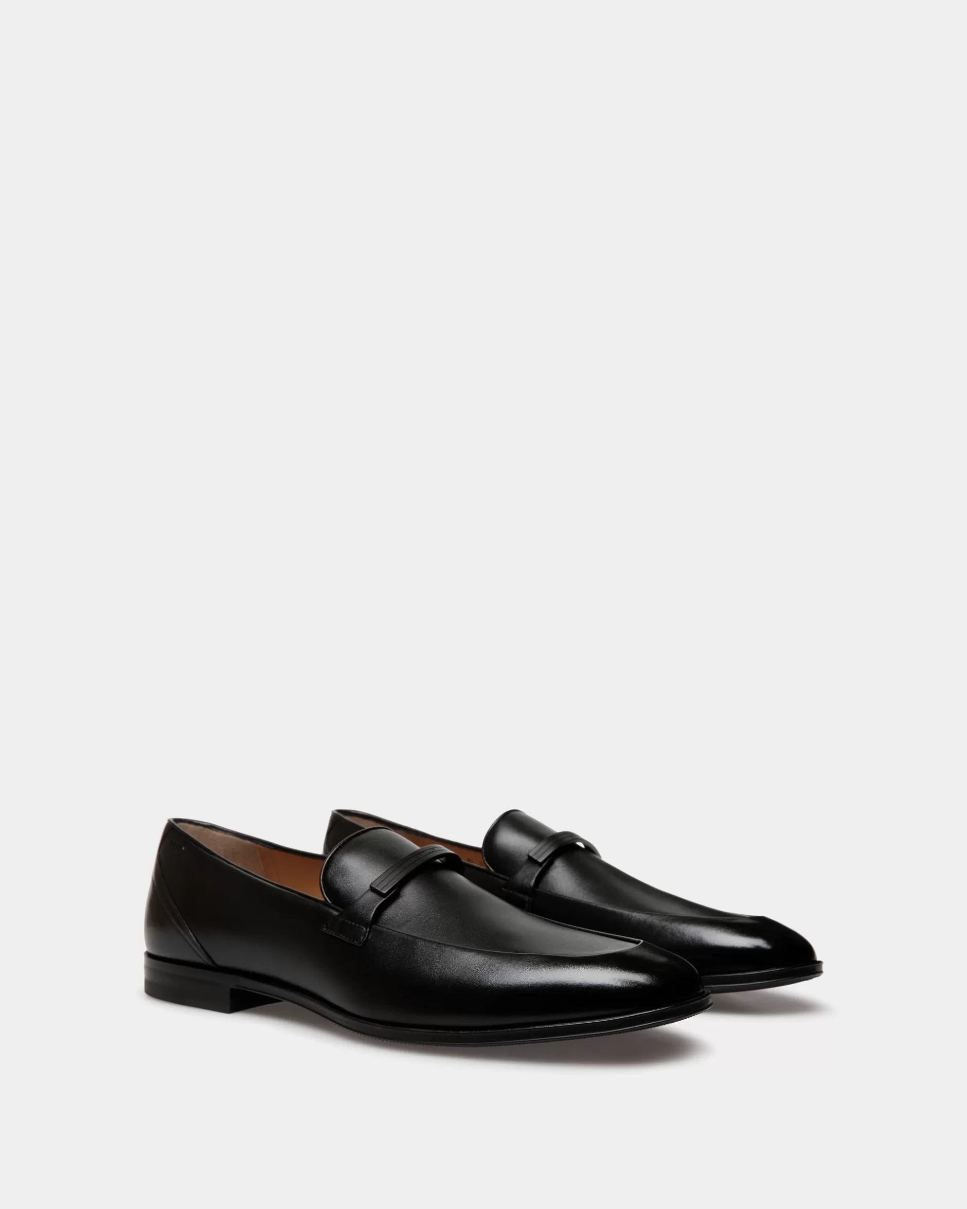 Bally Westminster Loafer Aus Leder In Schwarz Discount